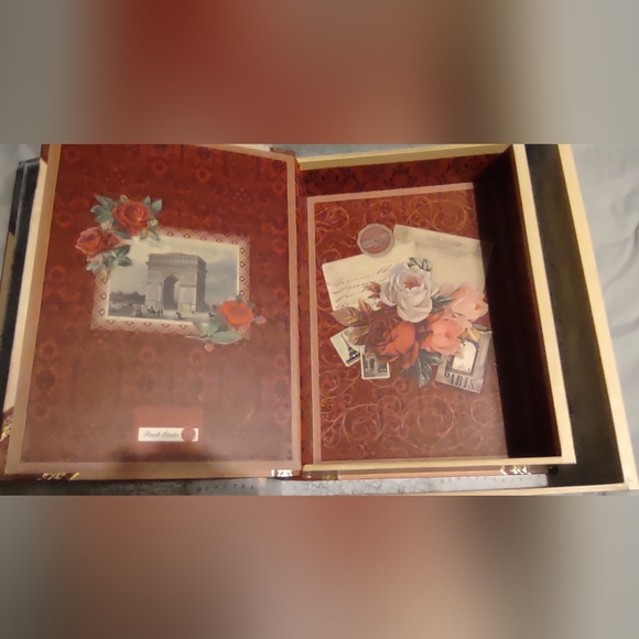 Covert book safe set of 2 faux books (hollow) by punch studio french collection - Picture 8 of 16